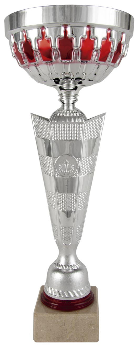 ST1288 COPA PLATEADA Y ROJO