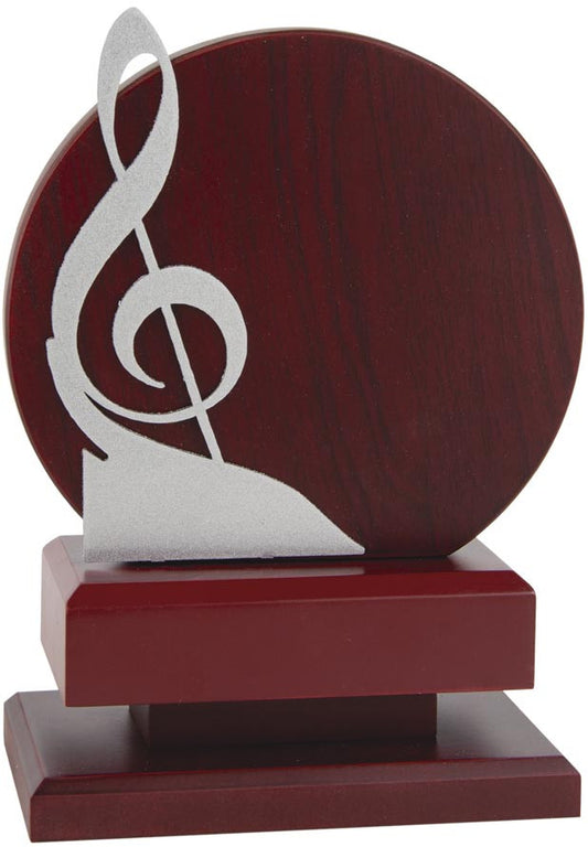 ST1410 TROFEO MADERA MÚSICA