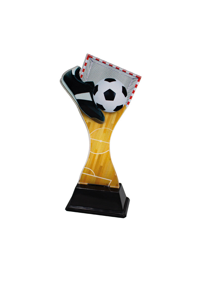 ST177/22727 TROFEO METACRILATO FÚTBOL
