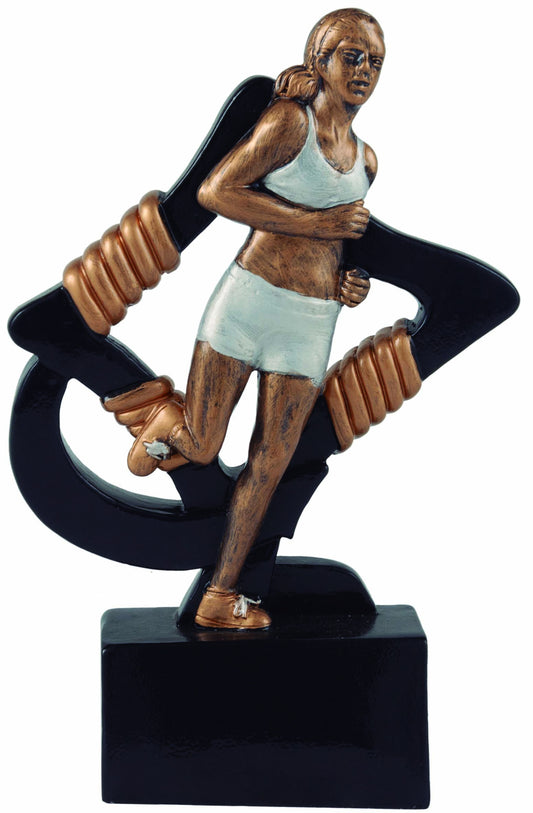 ST1421-16-2 TROFEO RESINA ATLETISMO FEMENINO