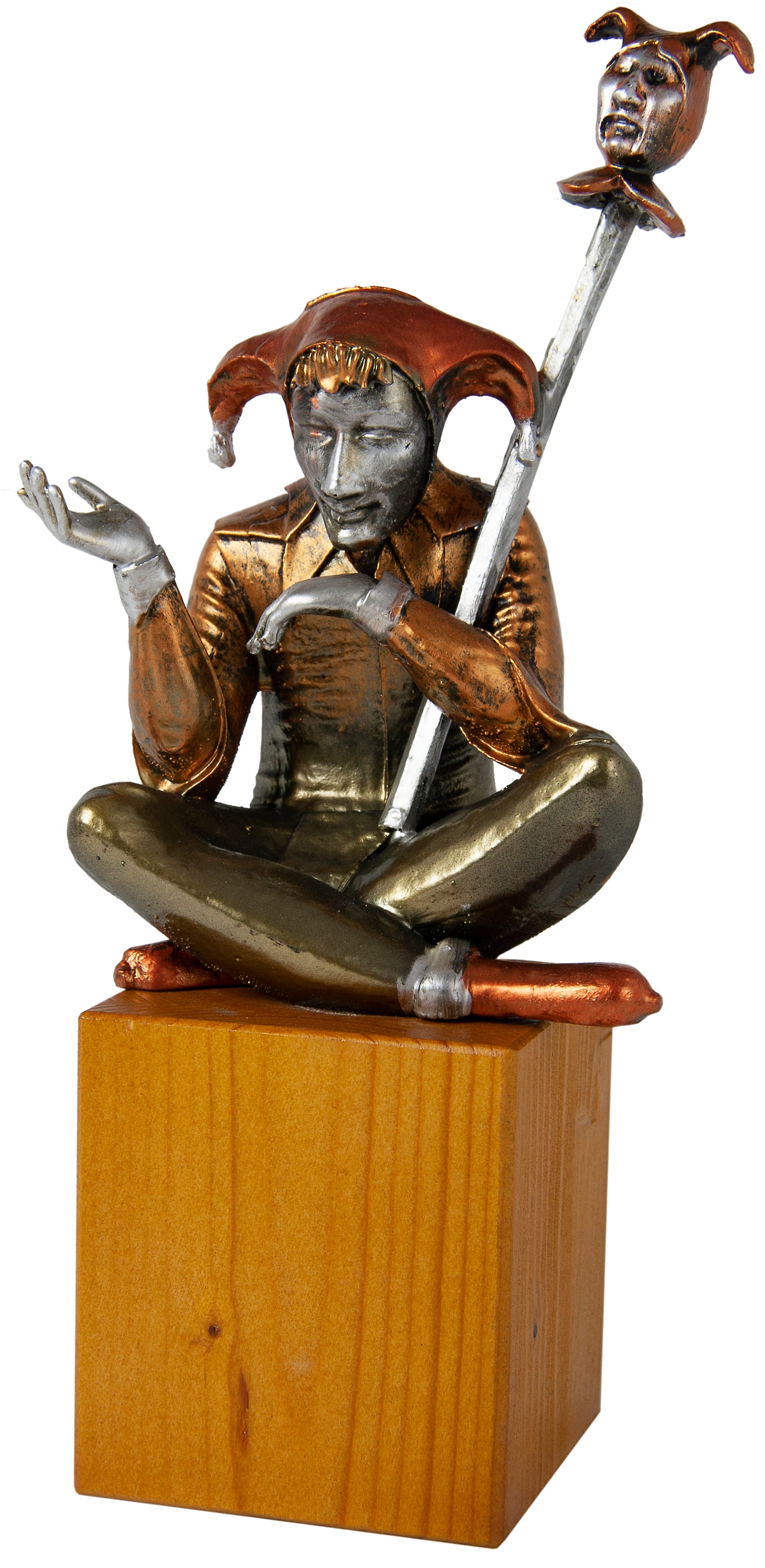 TROFEO ARLEQUÍN DE RESINA