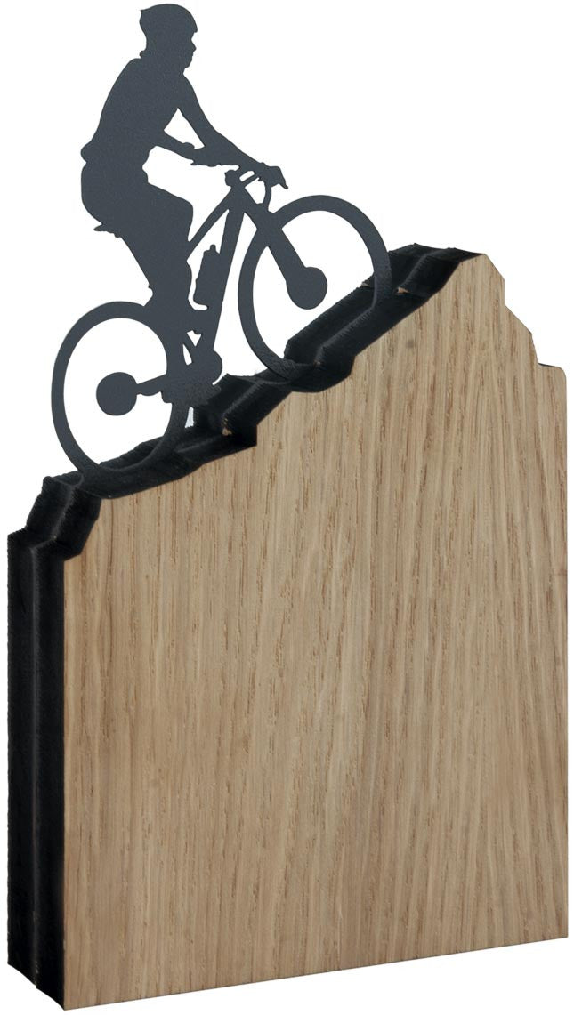 ST1538 TROFEO MADERA Y METAL BTT