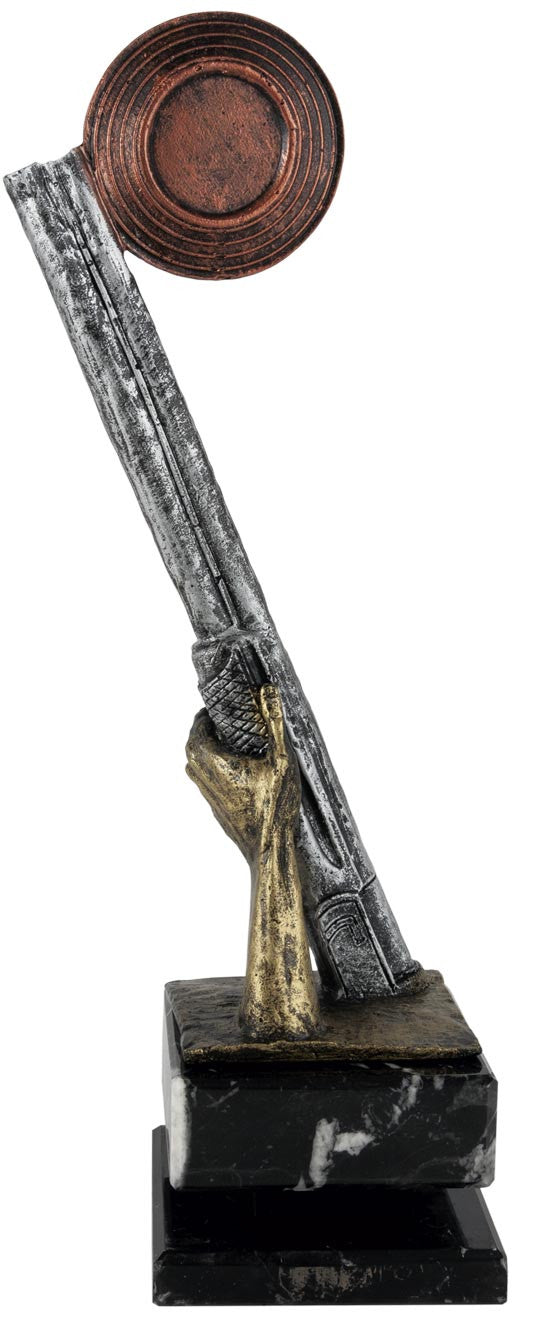 ST1589 TROFEO TIRO AL PLATO RESINA