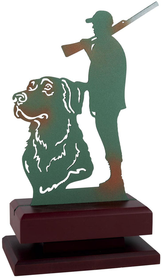 ST1593 TROFEO CAZA DE METAL