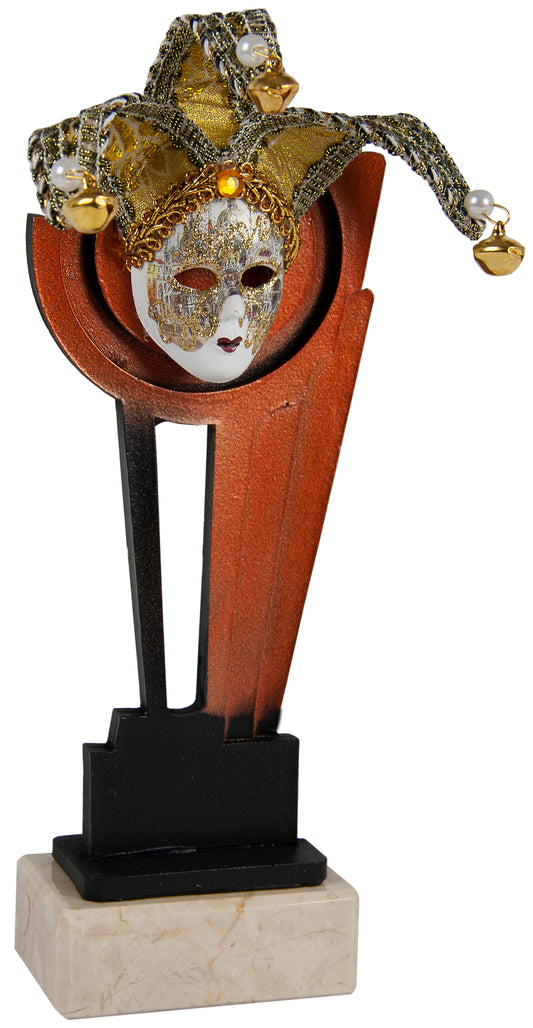 TROFEO MASCARA CASCABELES