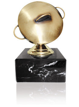 ST285-04021 TROFEO METAL CAZUELA