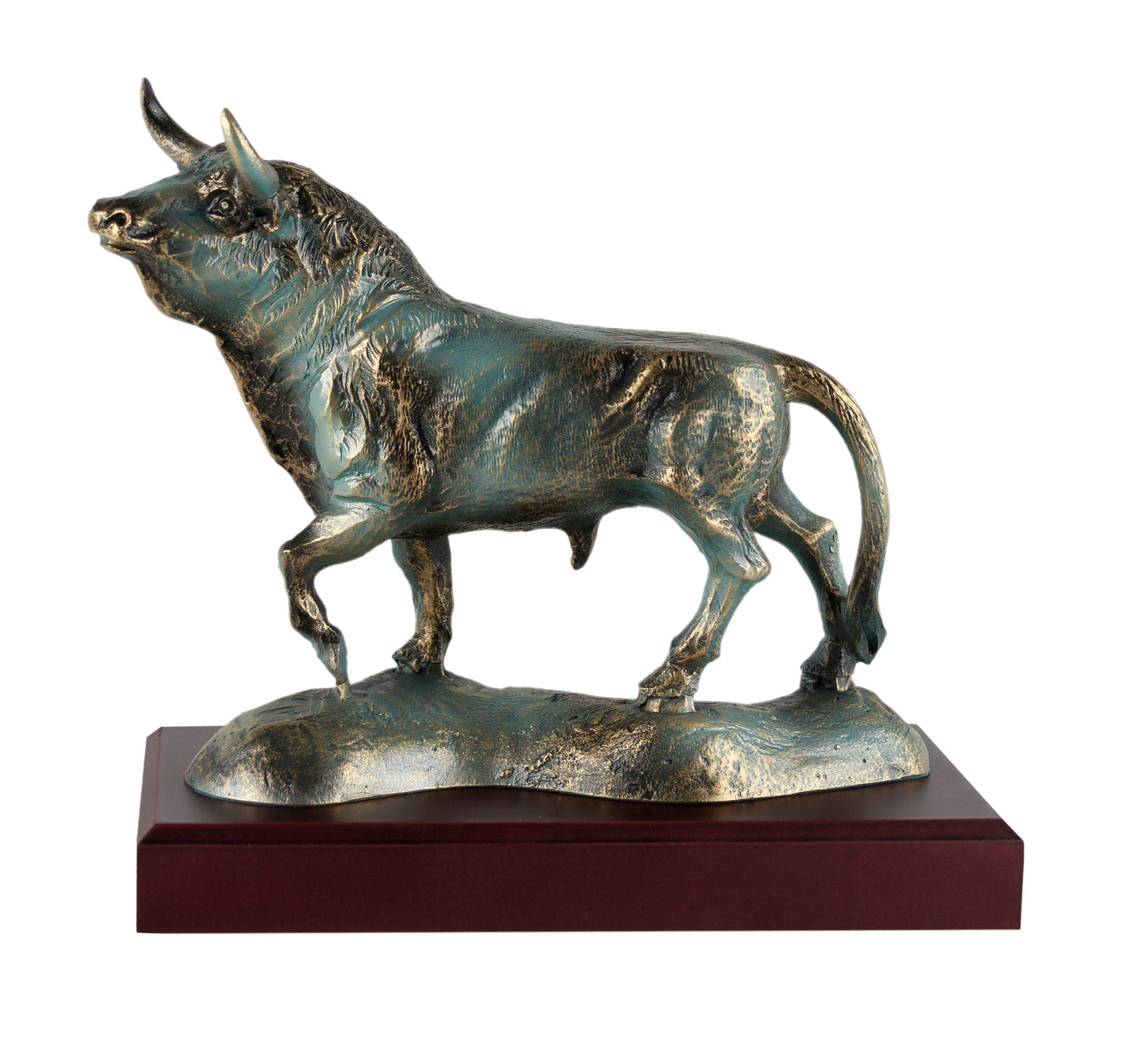TORO COBRE CABEZA ARRIBA