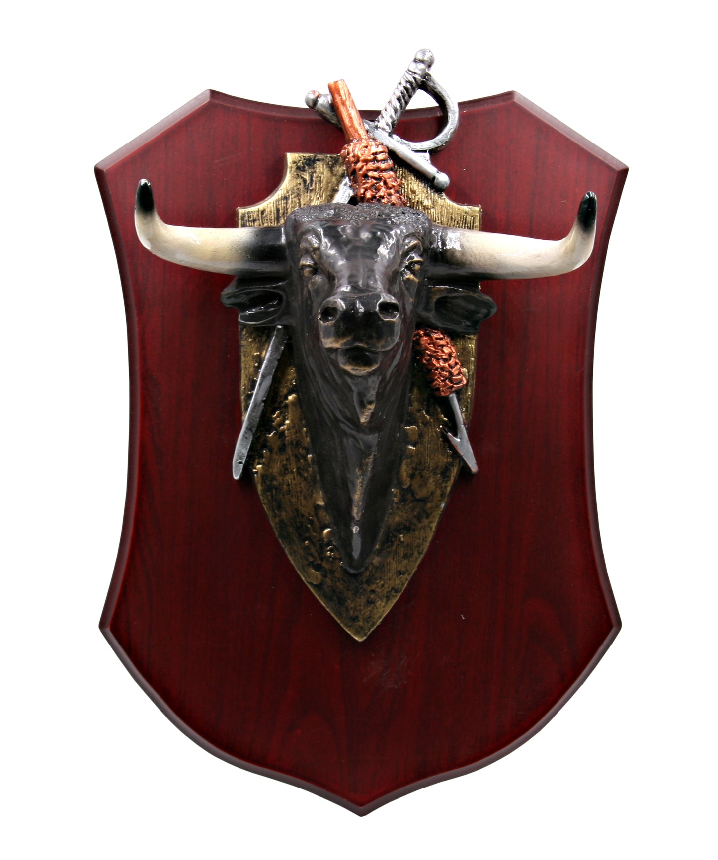 METOPA CABEZA TORO DECORADA
