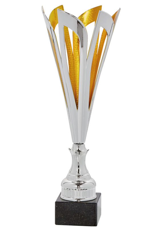 COPA PLATEADA Y DORADA