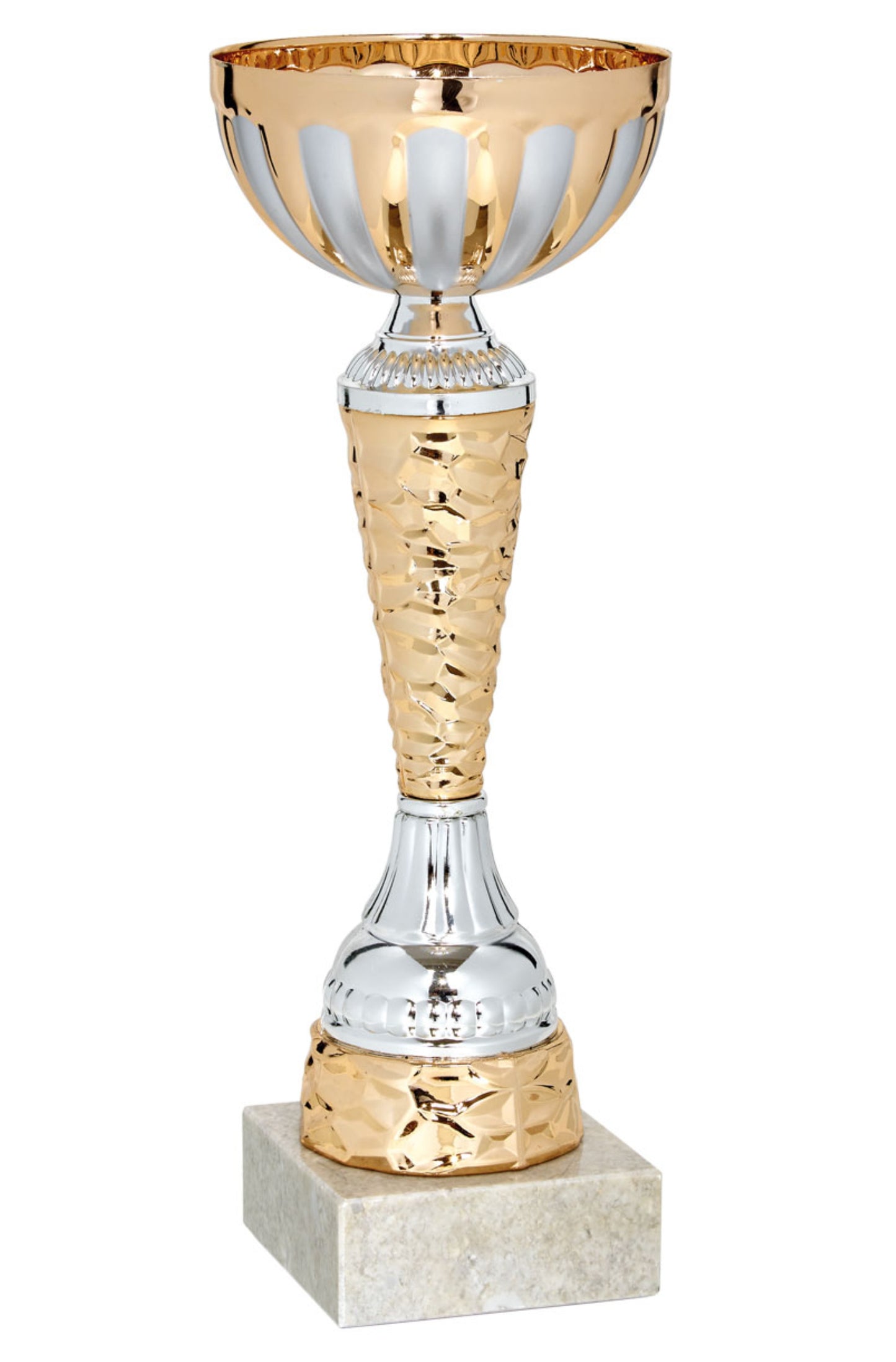 COPA PLATEADA Y ORO ROSA