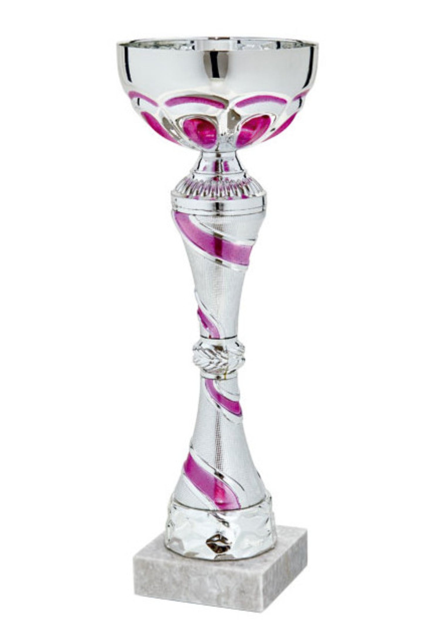 COPA PLATEADA Y ROSA