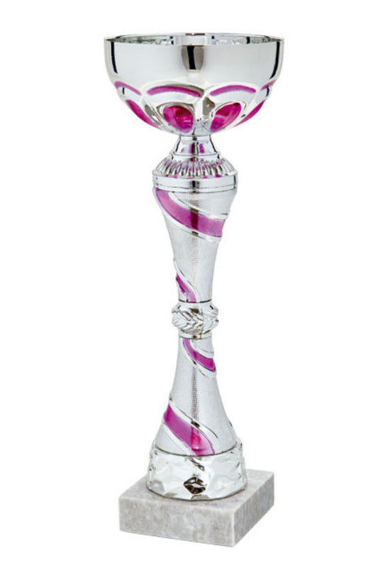 COPA PLATEADA Y ROSA