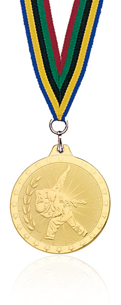 MEDALLA EN RELIEVE ∅50MM JUDO