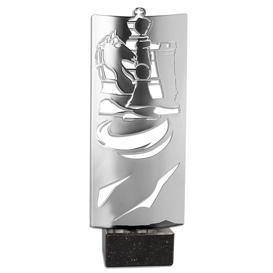 TROFEO DE AJEDREZ METAL