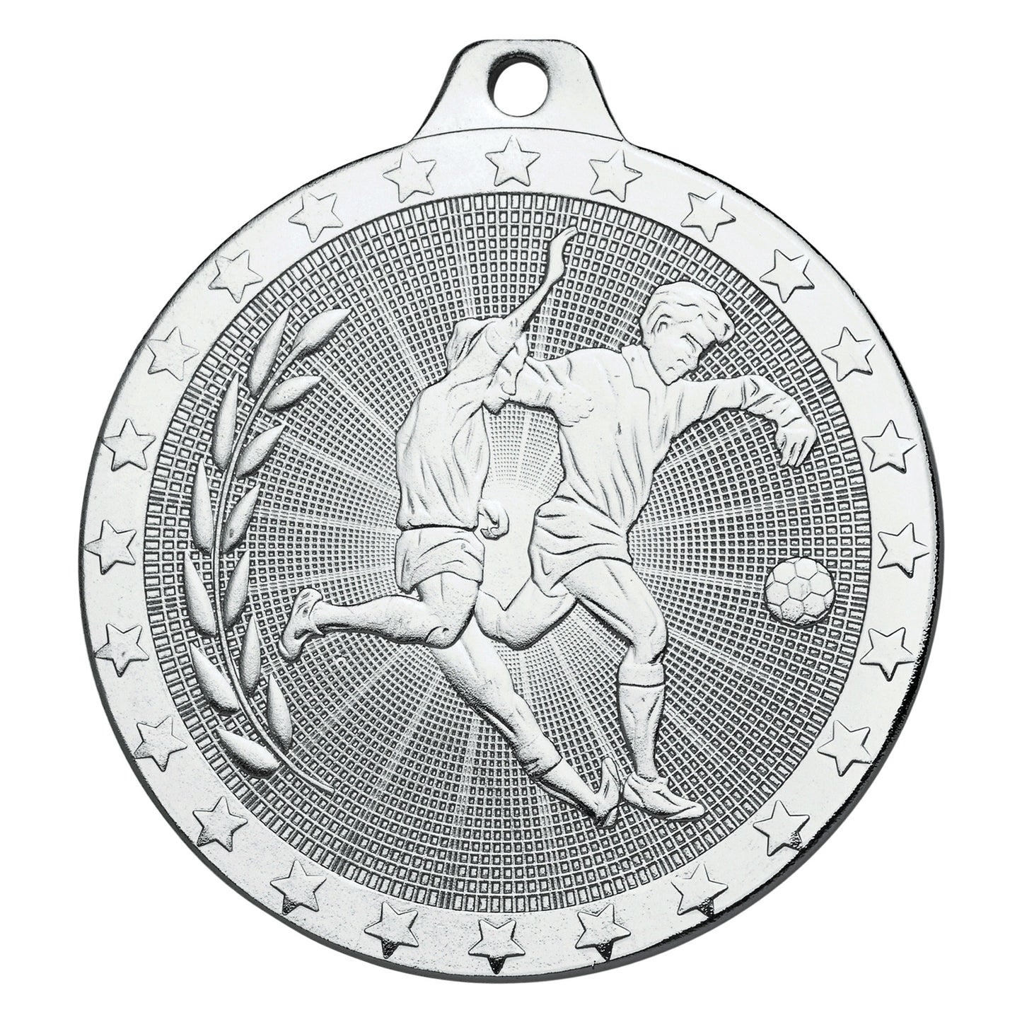 MEDALLA EN RELIEVE ∅50MM FÚTBOL