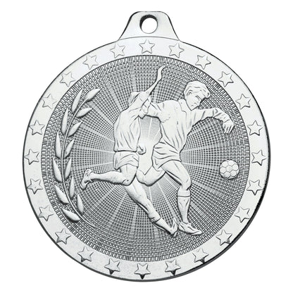 MEDALLA EN RELIEVE ∅50MM FÚTBOL