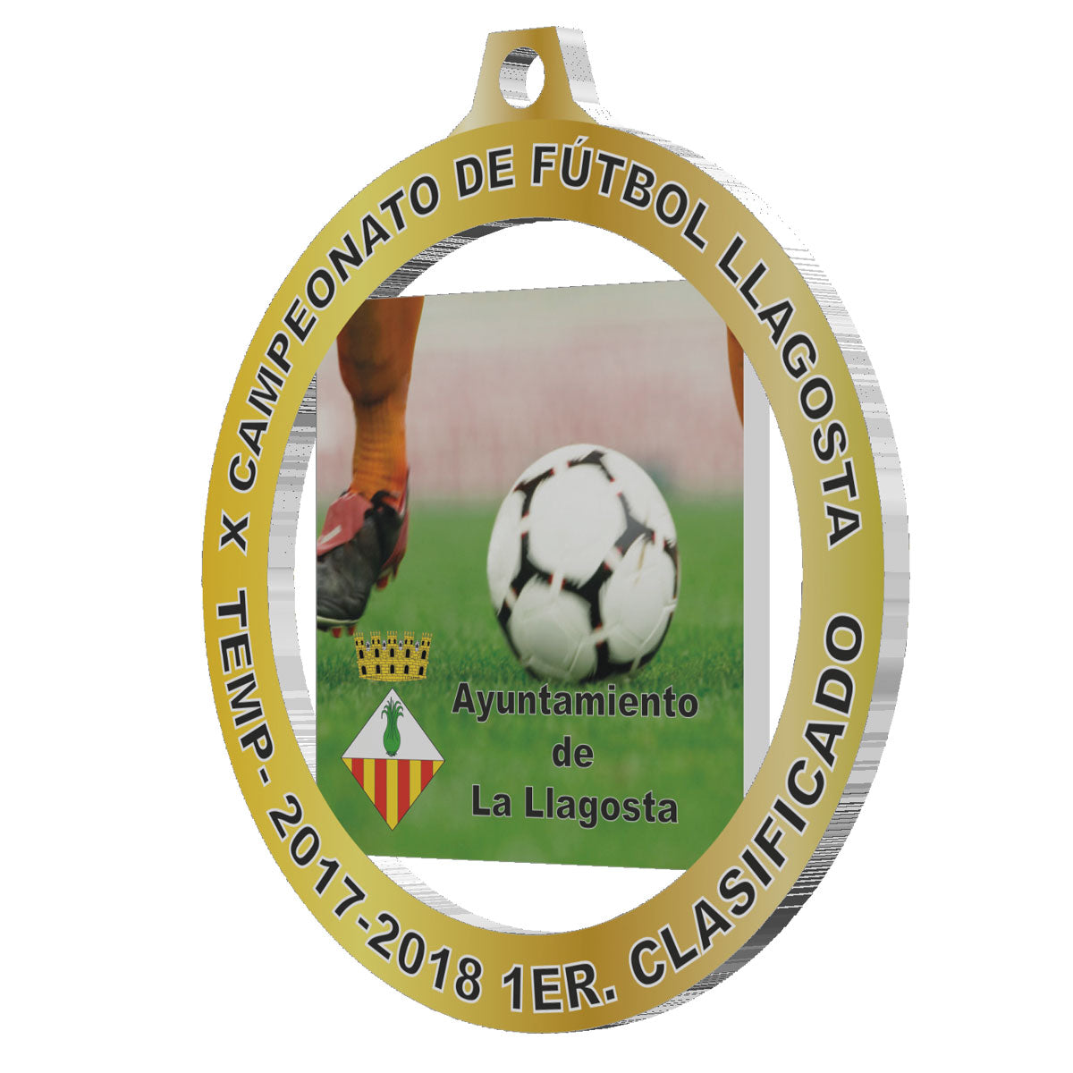 MEDALLA PERSONALIZABLE DE METAL Ø 70 mm