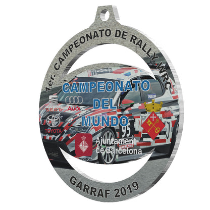MEDALLA PERSONALIZABLE DE METAL Ø 70 mm