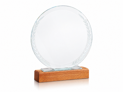 TROFEO CRISTAL REDONDO