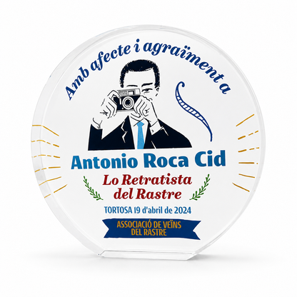 TROFEO CRISTAL CIRCULAR A COLOR