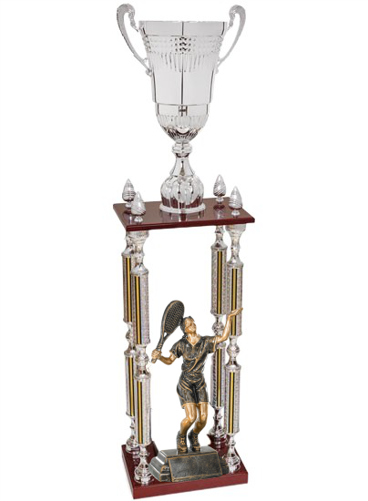 COLUMNA BIG SIZE CON MOTIVO TENIS FEMENINO