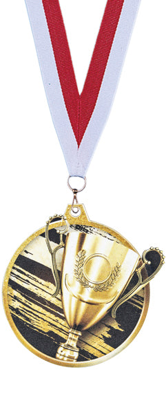 MEDALLA DE MADERA ALEGÓRICA