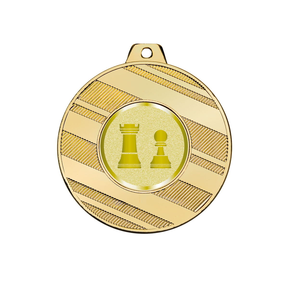 MEDALLA PORTAMOTIVO DE METAL 50MM CON ADORNO